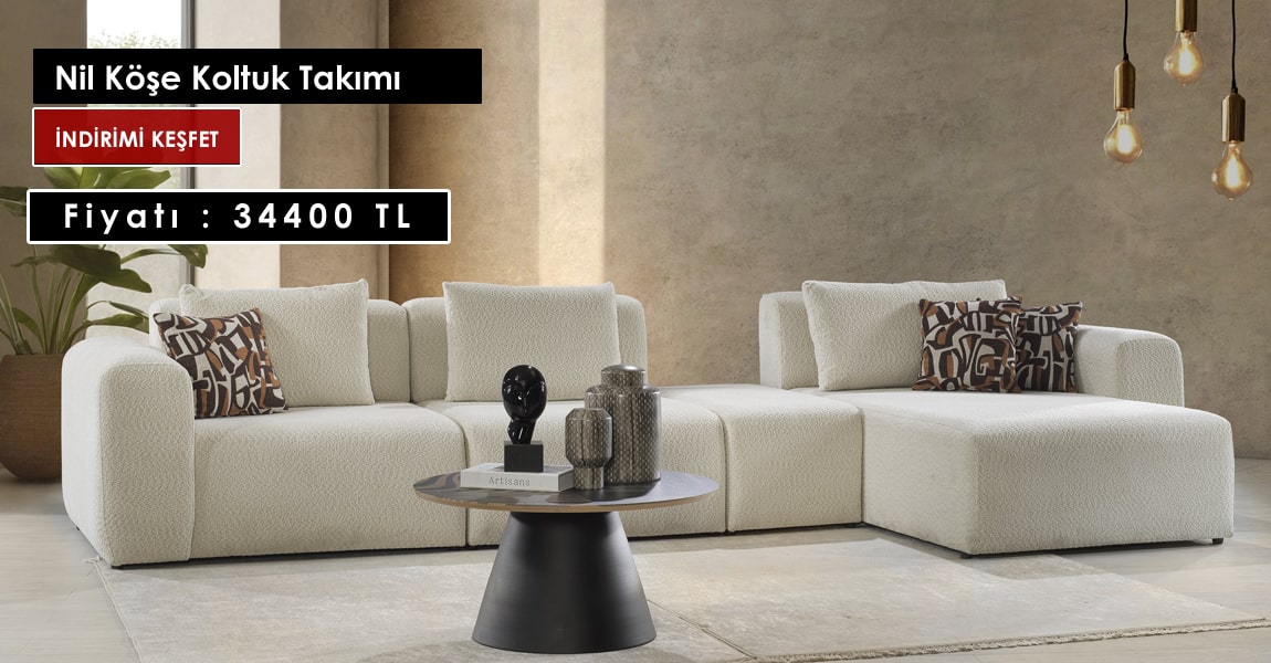 Nil Köşe Koltuk Takımı